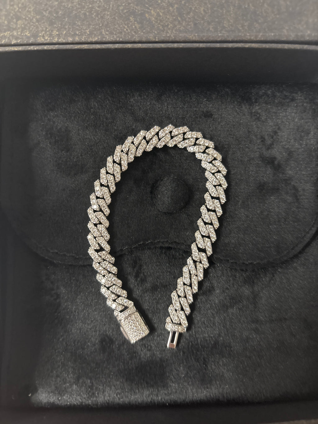 8mm Moissanite Bracelet Chain